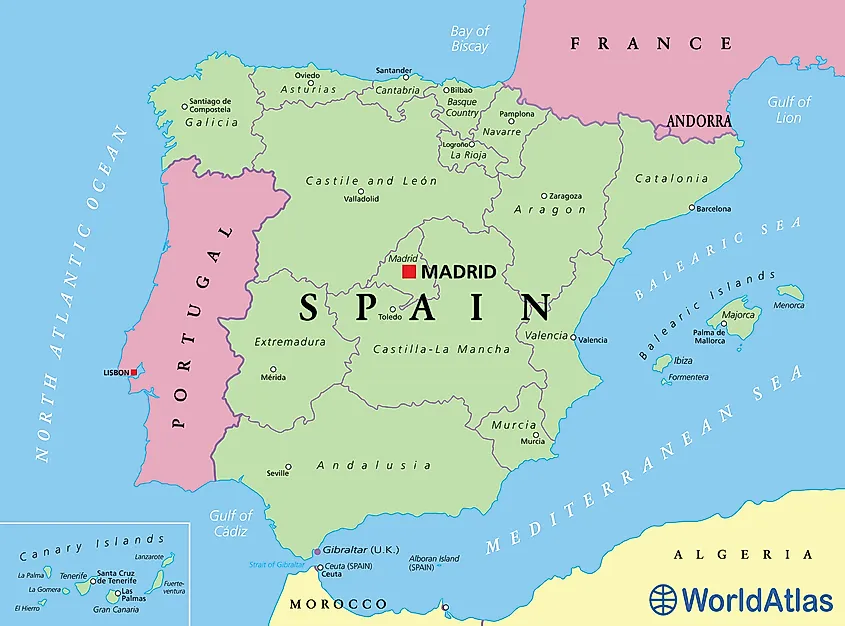 Which Countries Make up the Iberian Peninsula