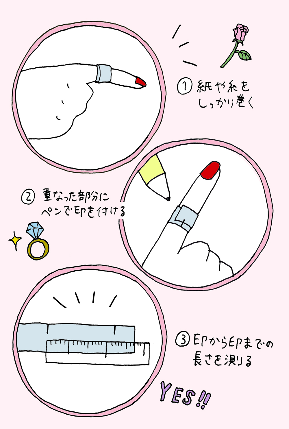 持っている指輪のサイズ測り方！定規・アプリで号数を即判定する裏ワザ