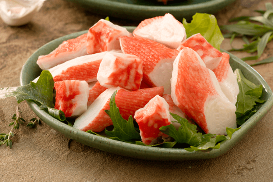 Imitation Crab Without Shellfish