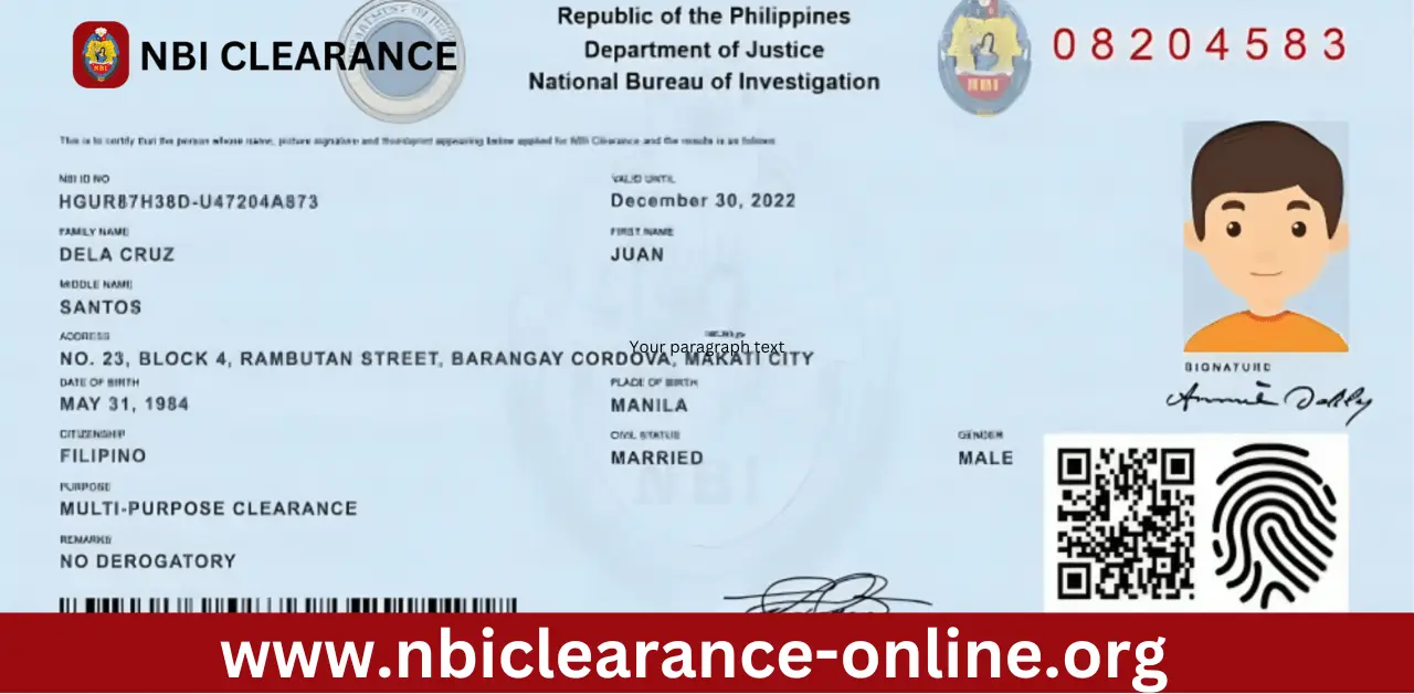 Nbi Clearance Philippines Online