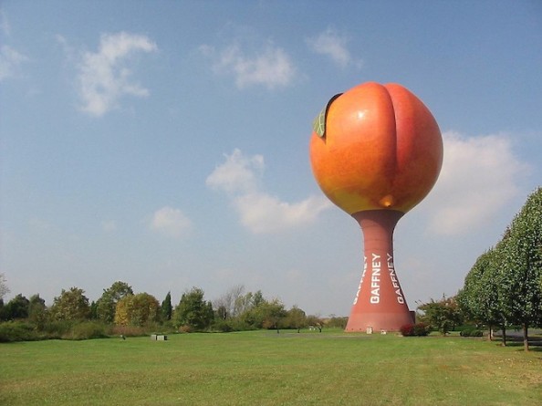 Georgia Peach Water Tower