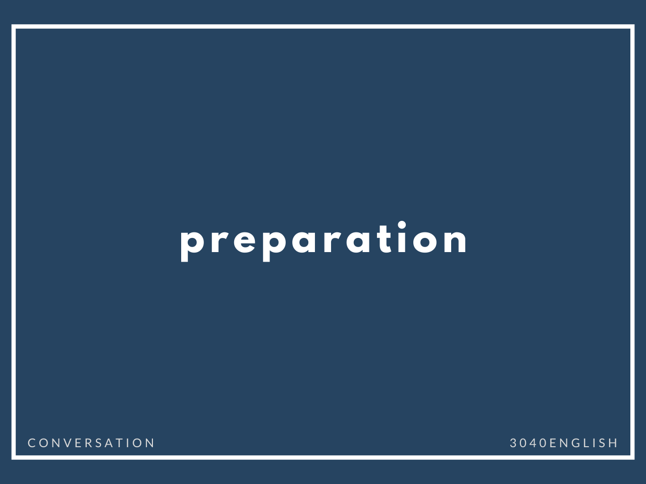 「準備する」英語の決定的使い分け！PrepareとGet Ready