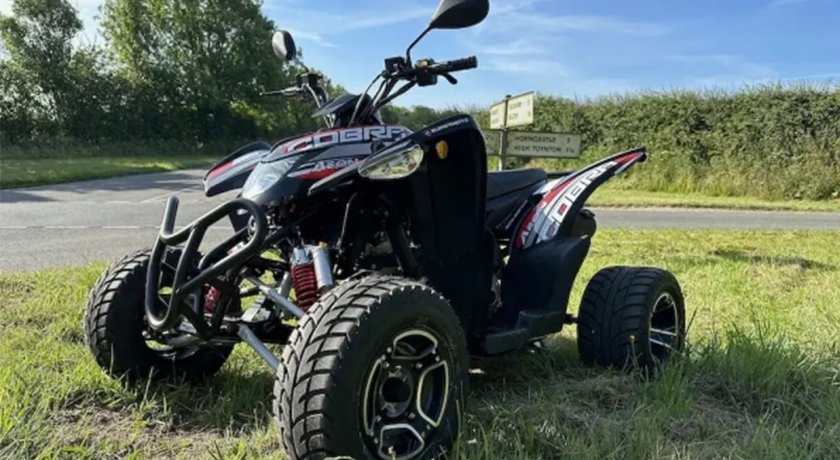 Are Quad Bikes Road Legal Uk