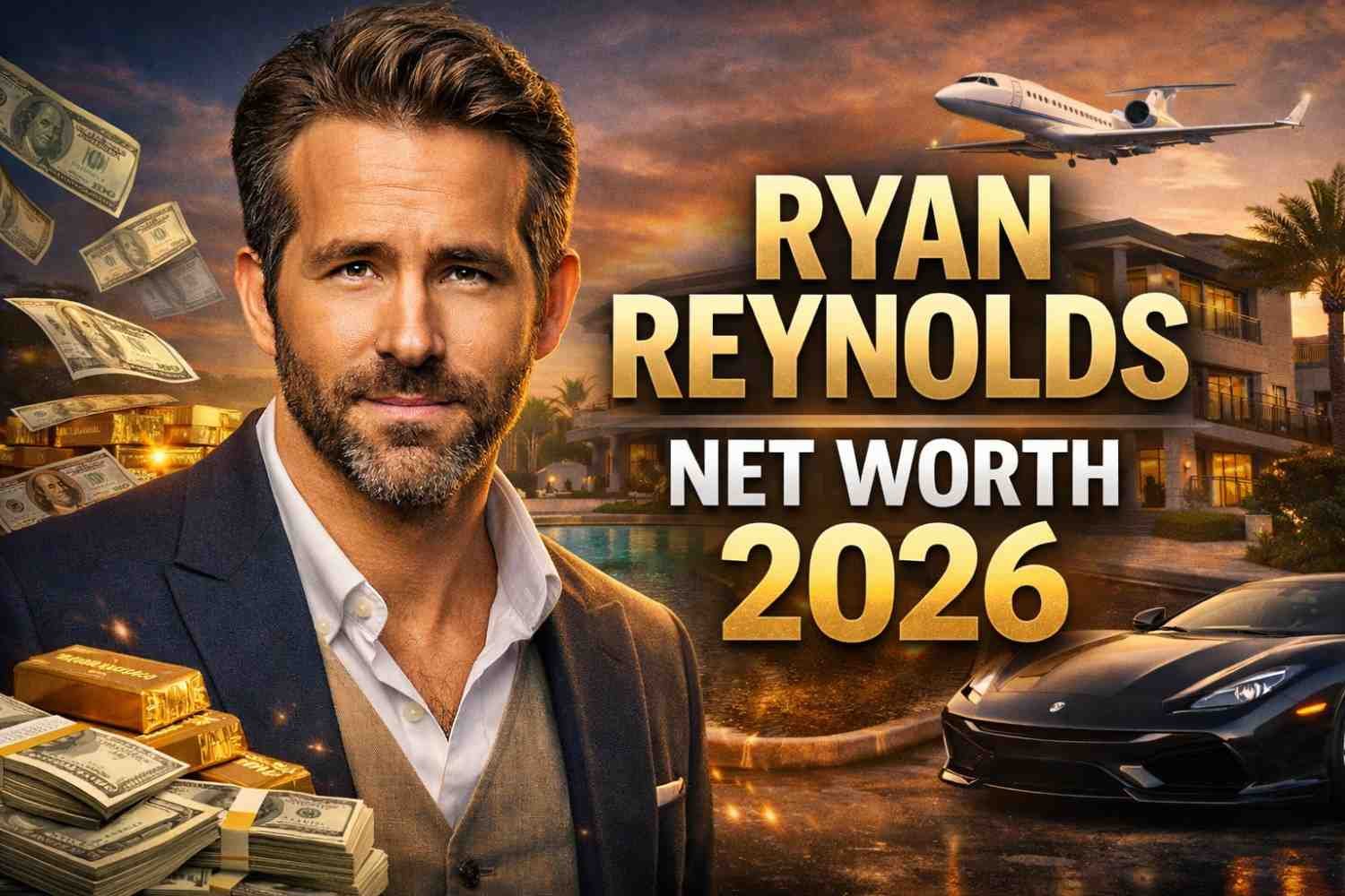 Ryan Reynolds Net Worth 2026: Estimated at $350 Million