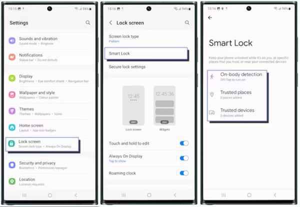How to Open Phone Lock Samsung