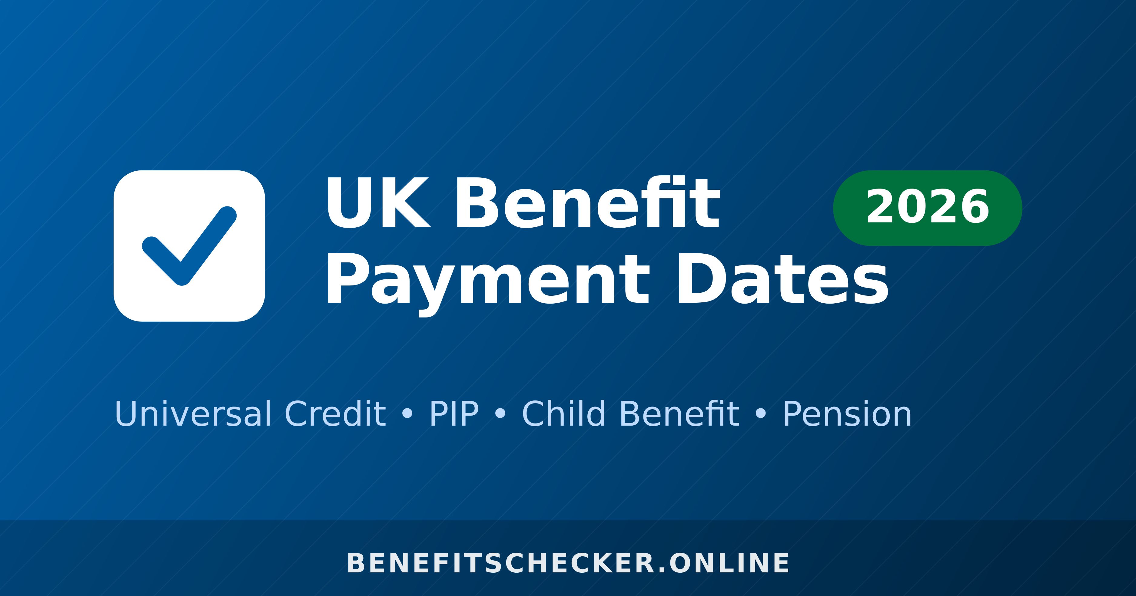 Dwp Benefit Payment Dates June 2026