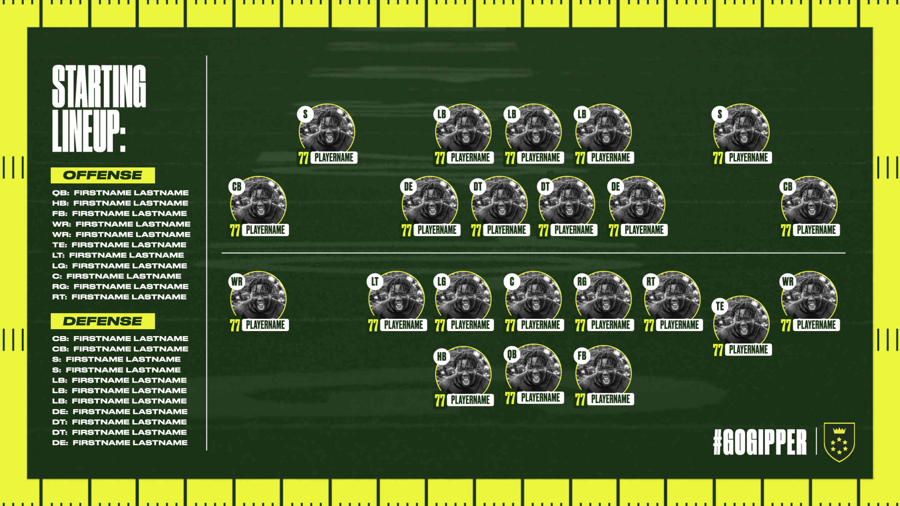 Fantasy Football Lineup Maker