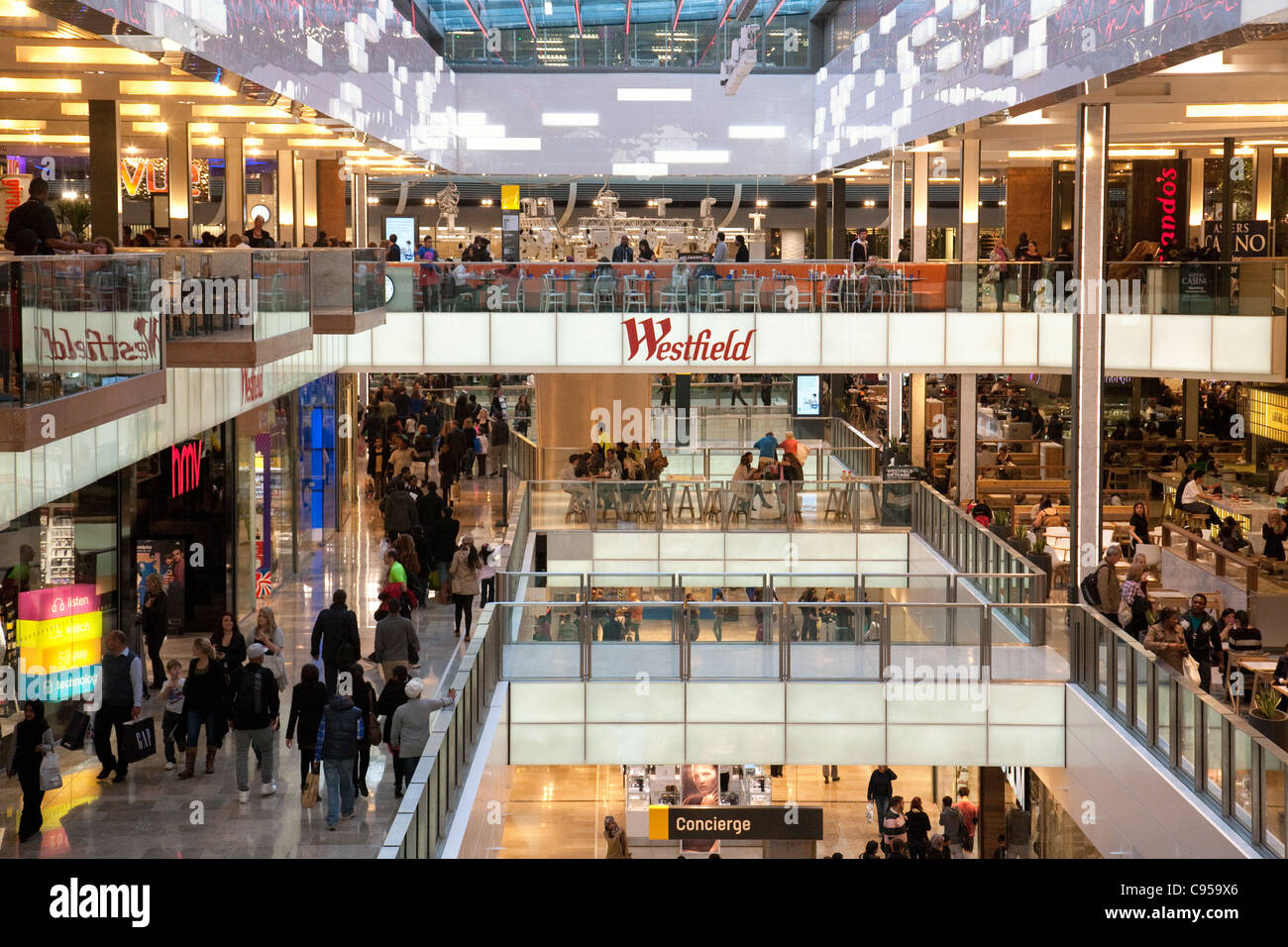 What Time Does Stratford Westfield Close