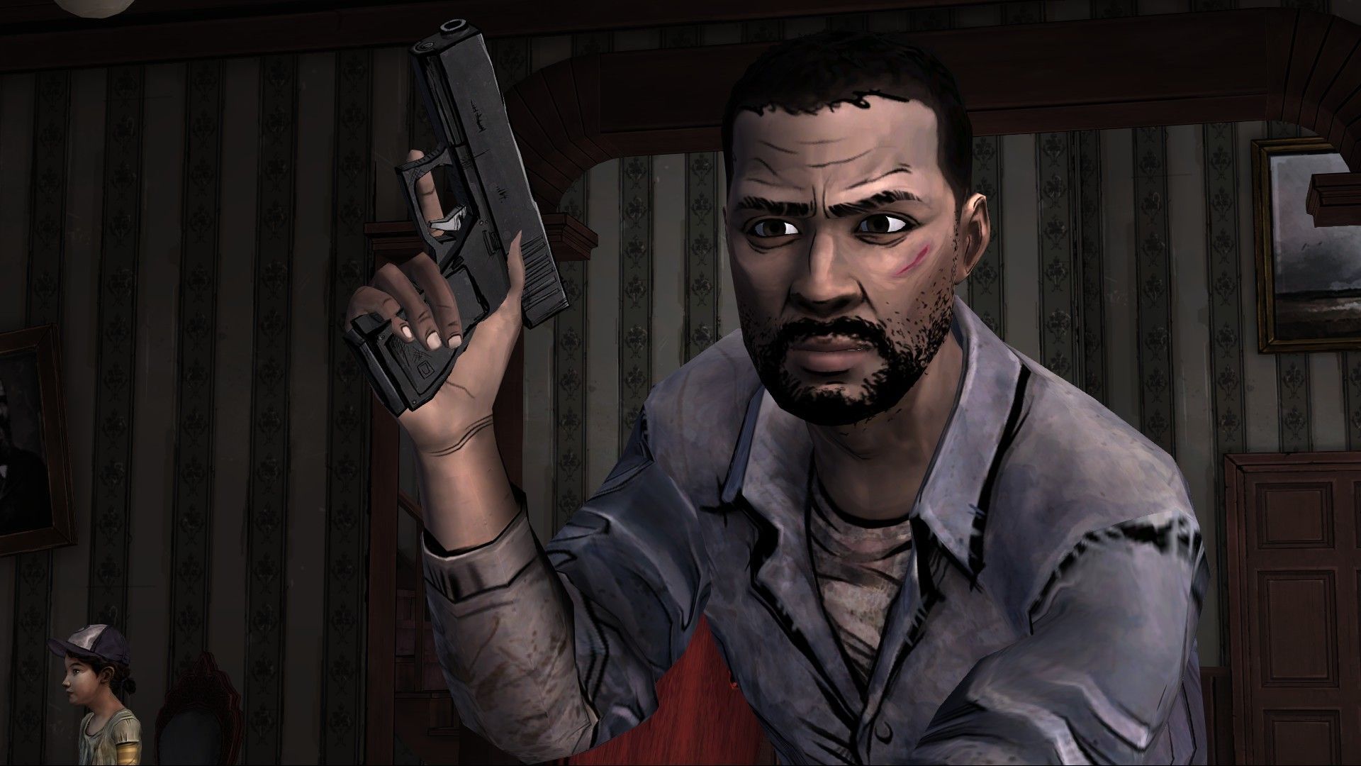 Lee from the Walking Dead