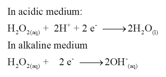 H2O2 Basic or Acidic